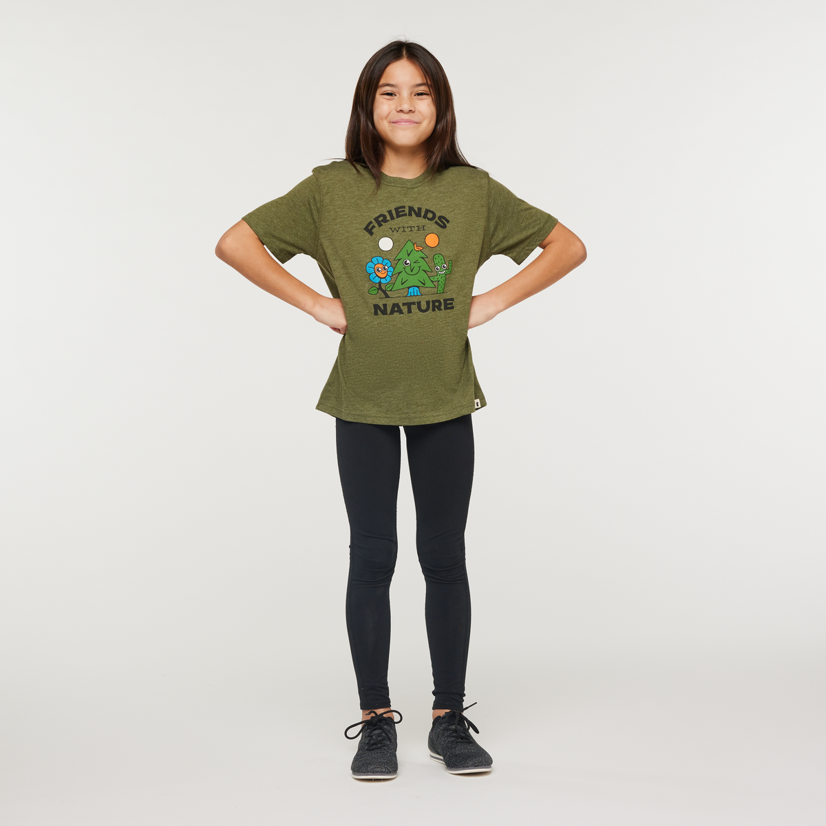 Friends with Nature T-Shirt - Kids' - Image 12