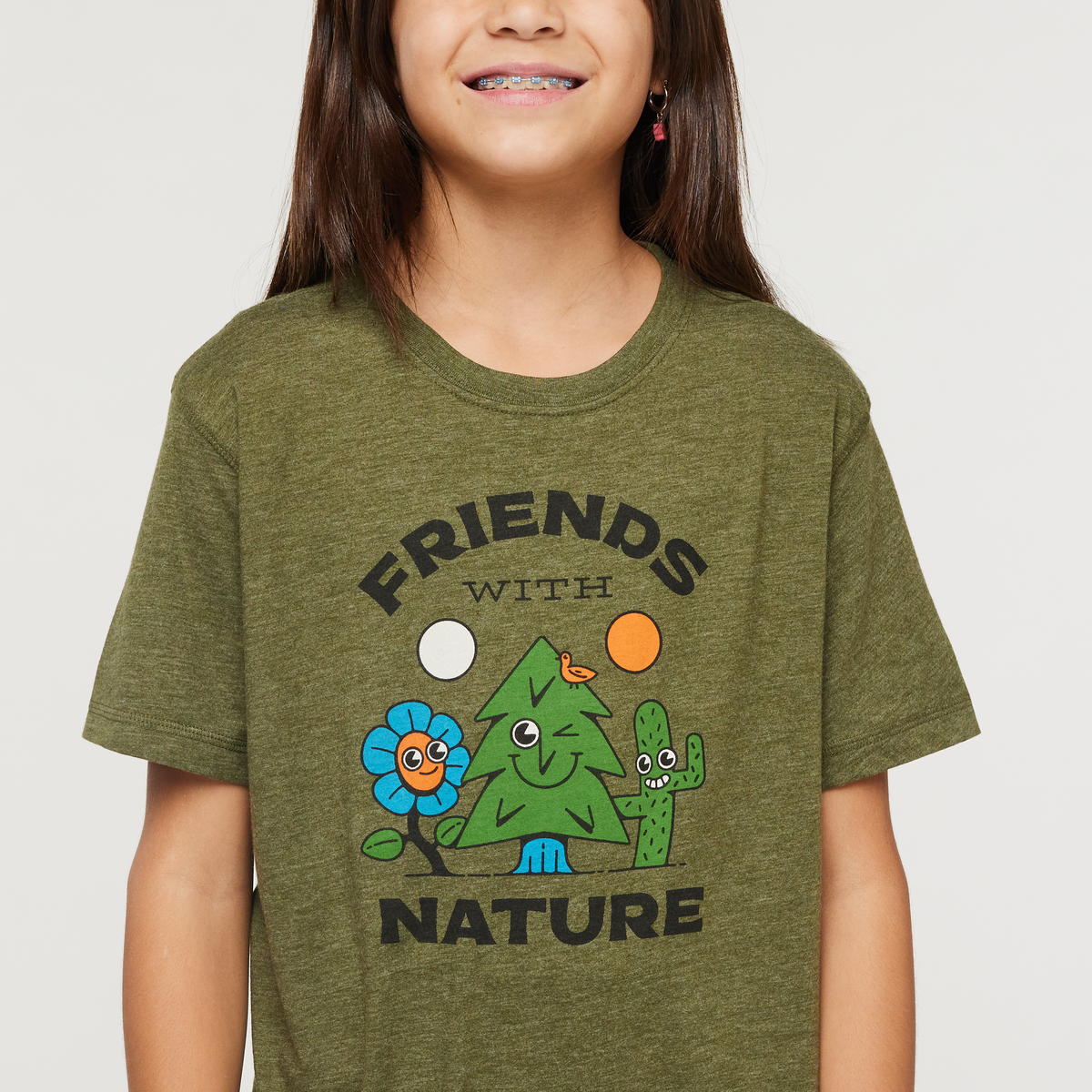 Friends with Nature T-Shirt - Kids' - Image 15