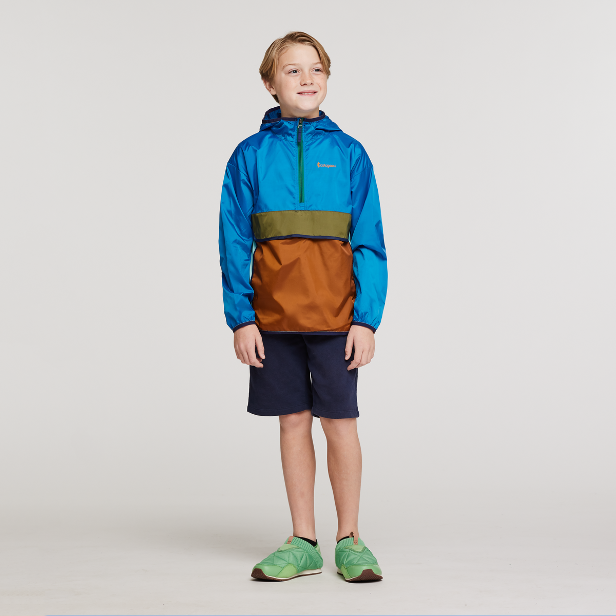 Teca Half-Zip Windbreaker - Kids' - Image 4