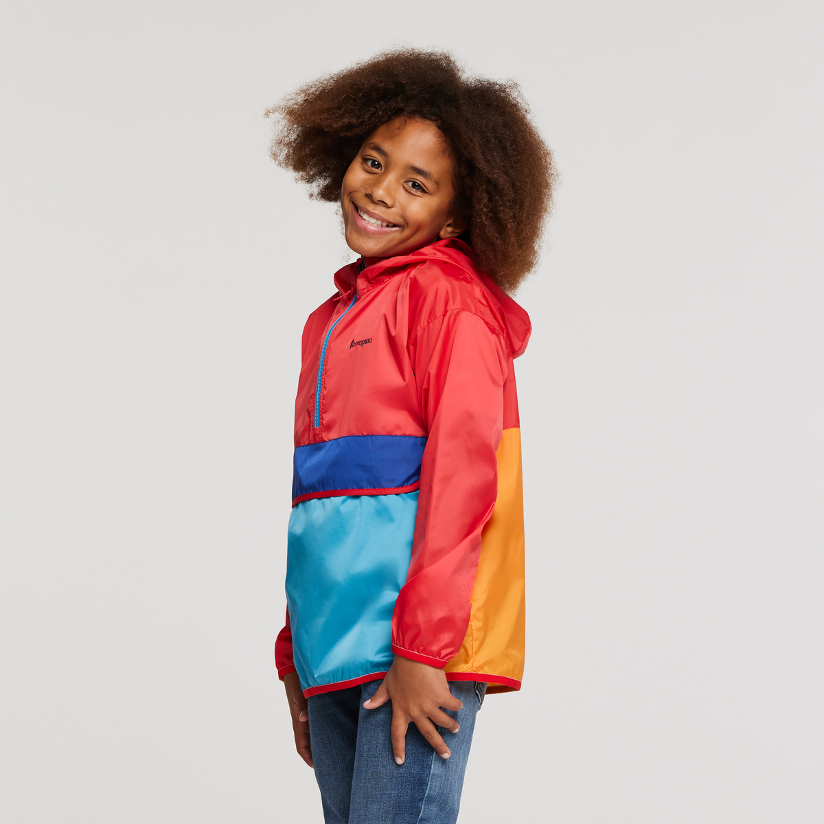 Teca Half-Zip Windbreaker - Kids' - Image 13