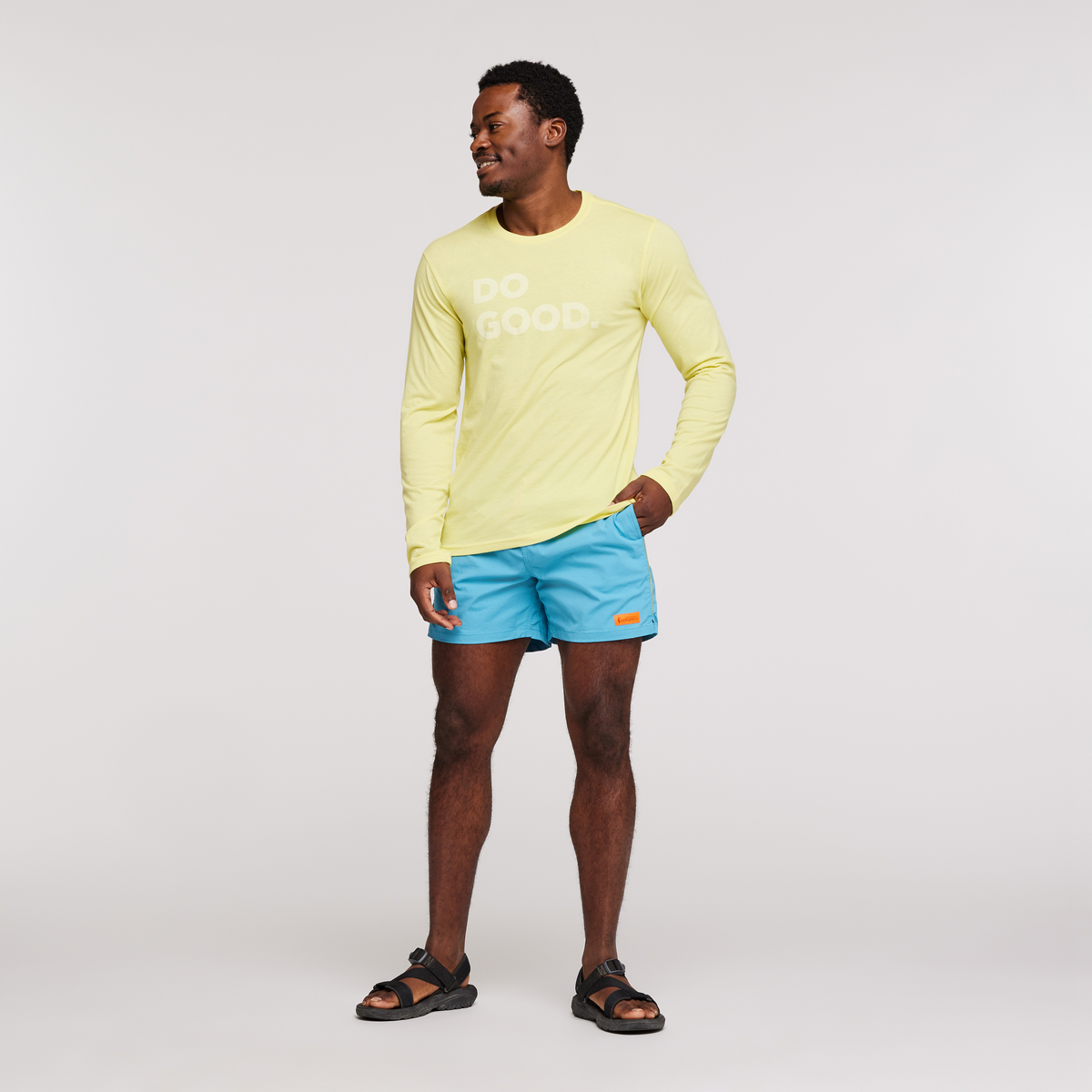 Alternative view of Do Good Long-Sleeve T-Shirt - Men's