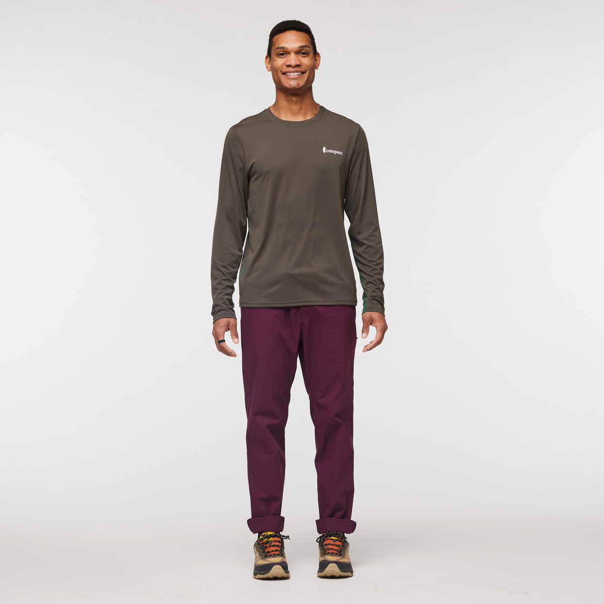 Alternative view of Fino Long-Sleeve Tech Tee - Men's