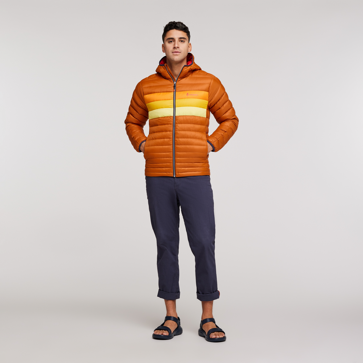 Fuego Hooded Down Jacket - Men's - Image 38