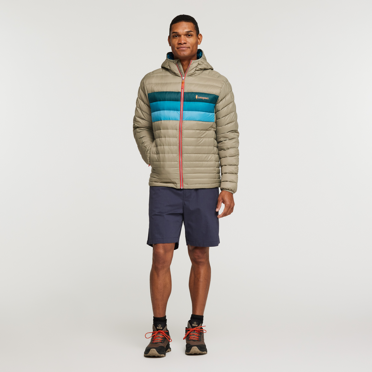 Alternative view of Fuego Hooded Down Jacket - Men's
