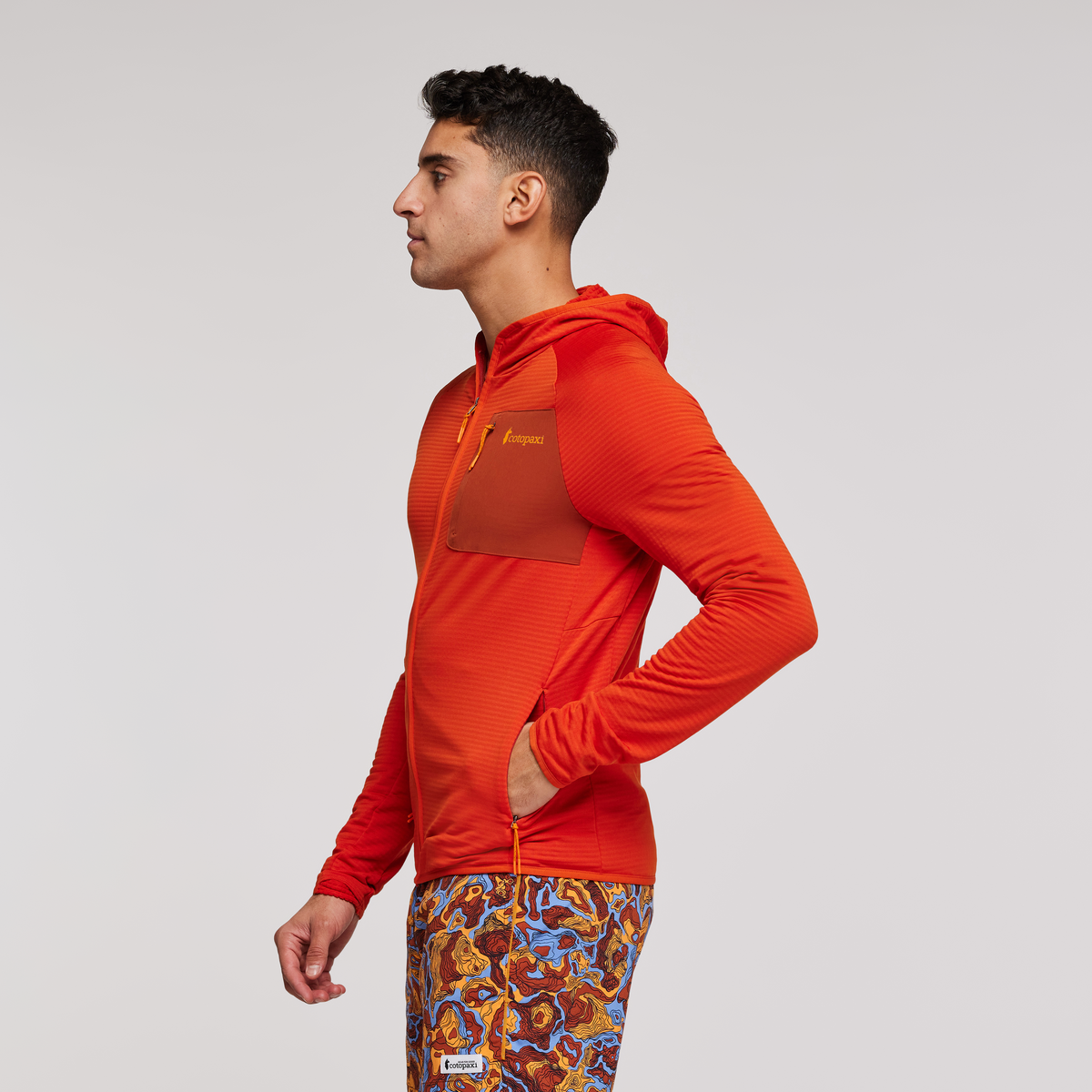 Otero Fleece Full-Zip Hooded Jacket - Men's - Image 3
