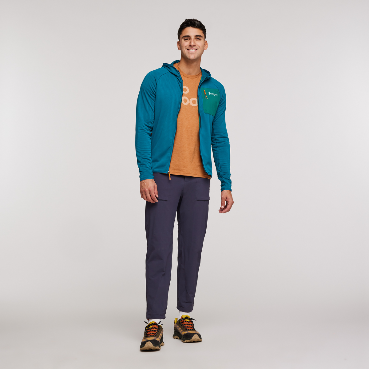 Otero Fleece Full-Zip Hooded Jacket - Men's - Image 8