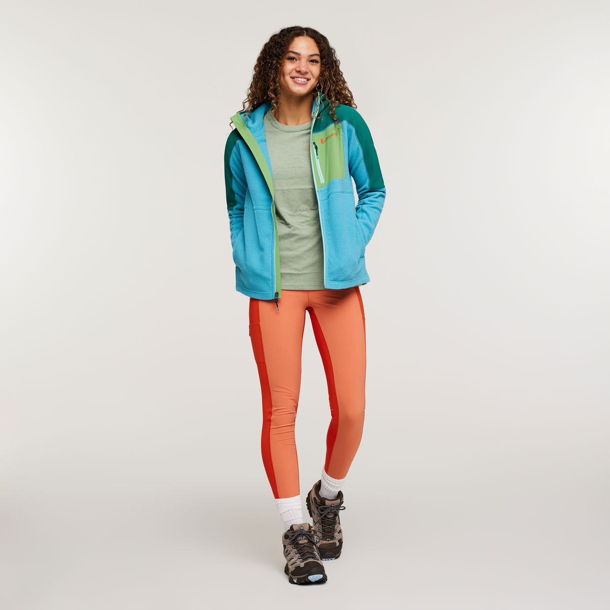 Alternative view of Abrazo Fleece Hooded Full-Zip Jacket - Women's