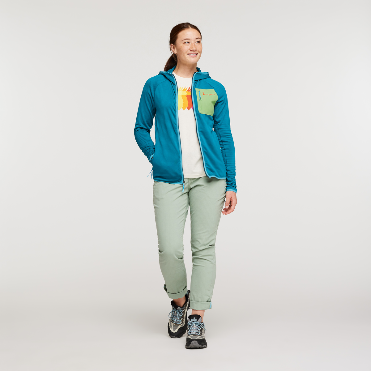 Otero Fleece Full-Zip Hooded Jacket - Women's - Image 3