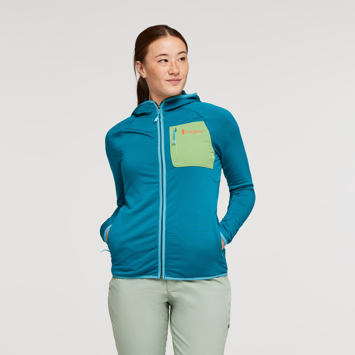Alternative view of Otero Fleece Full-Zip Hooded Jacket - Women's