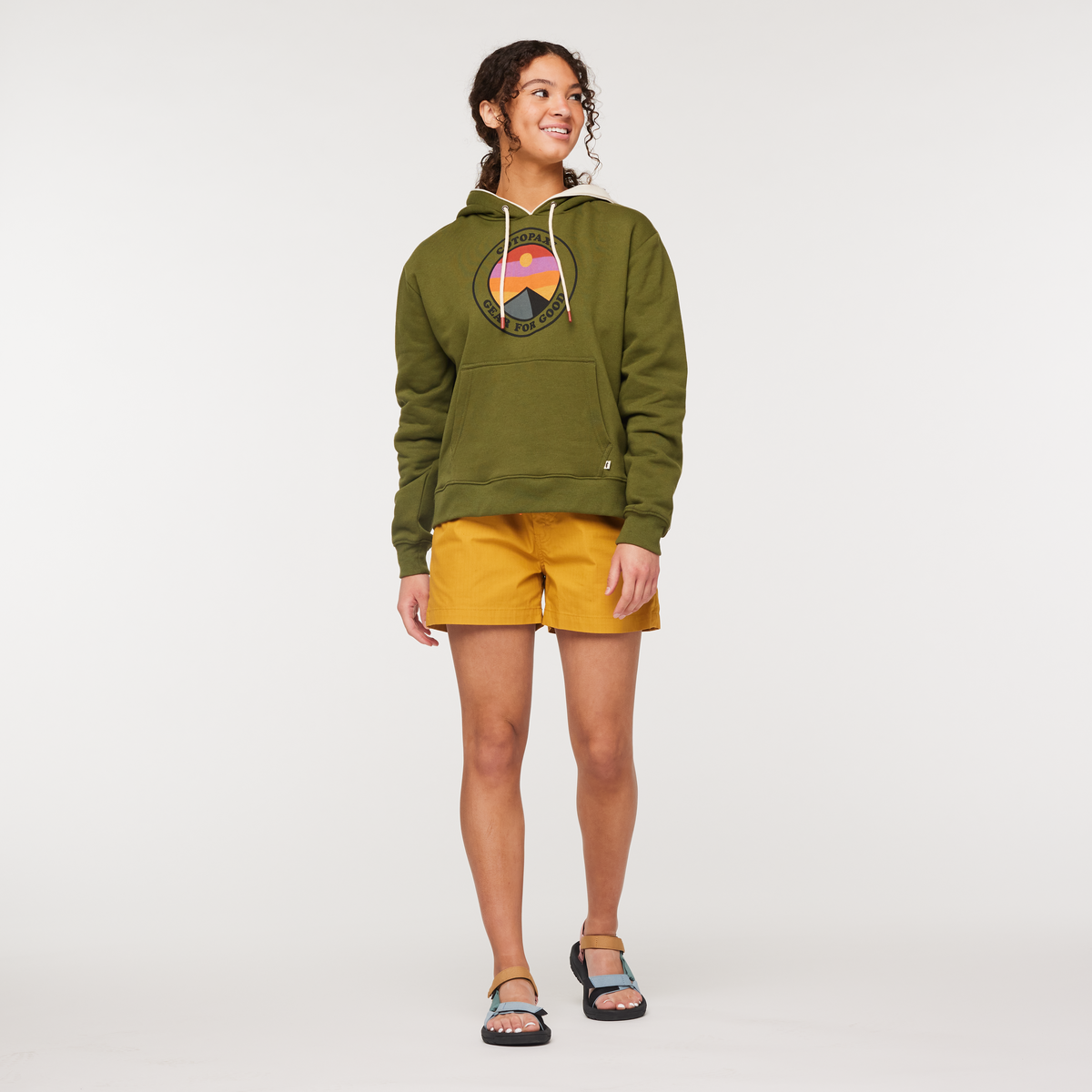 Alternative view of Sunny Side Pullover Hoodie - Women's