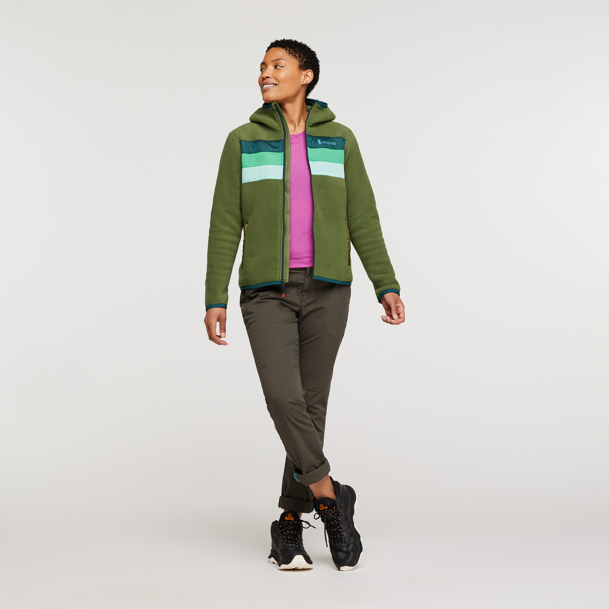 Teca Fleece Hooded Full-Zip Jacket - Women's - Image 31