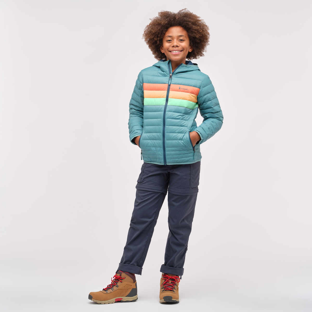 Alternative view of Fuego Hooded Down Jacket - Kids'