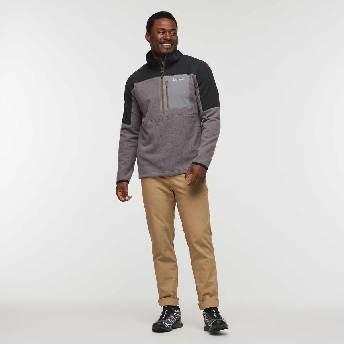 Alternative view of Abrazo Fleece Half-Zip Jacket - Men's