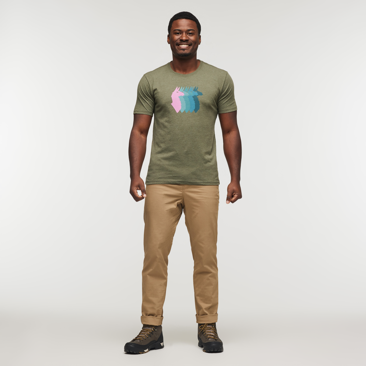 Llama Sequence T-Shirt - Men's - Image 8