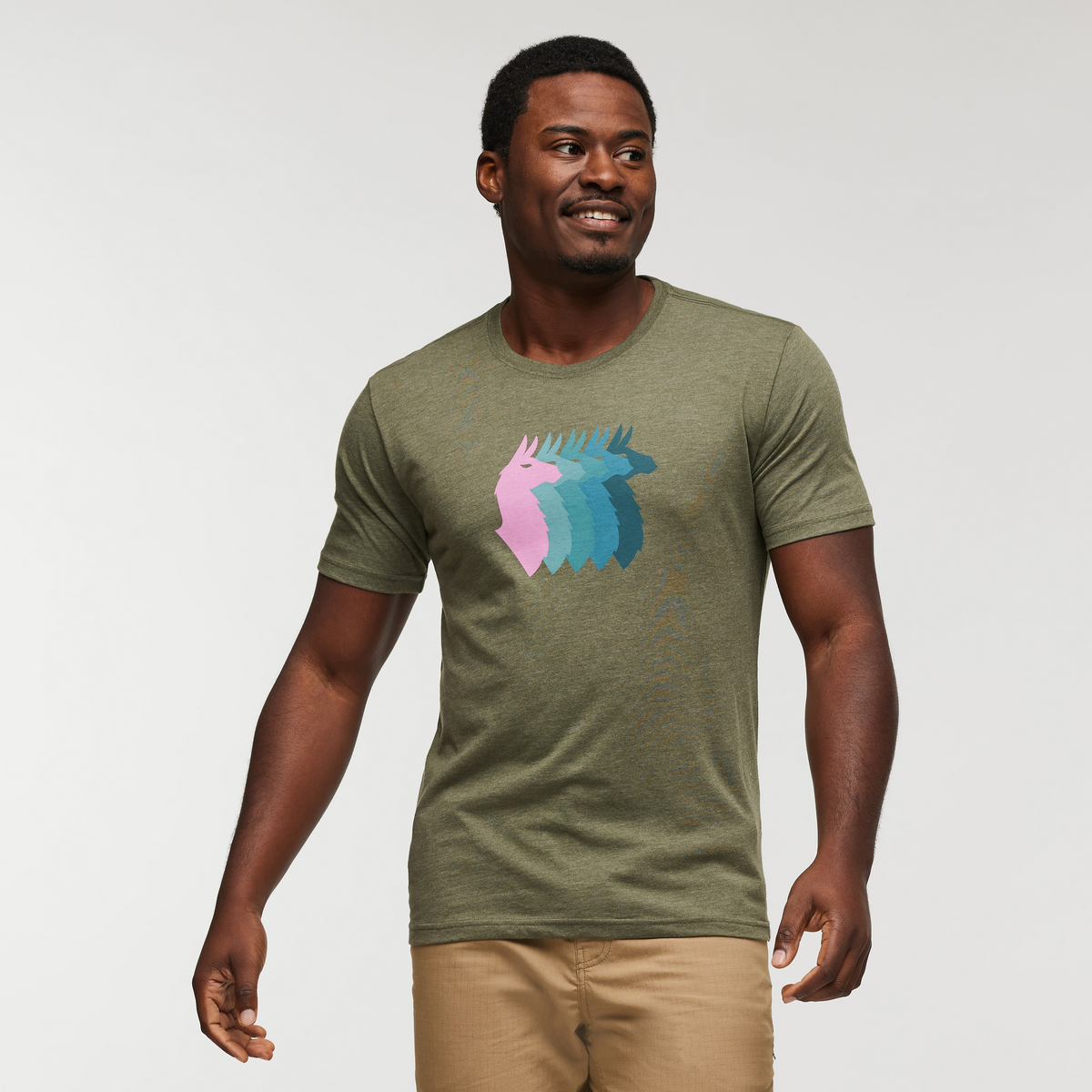 Llama Sequence T-Shirt - Men's - Image 7