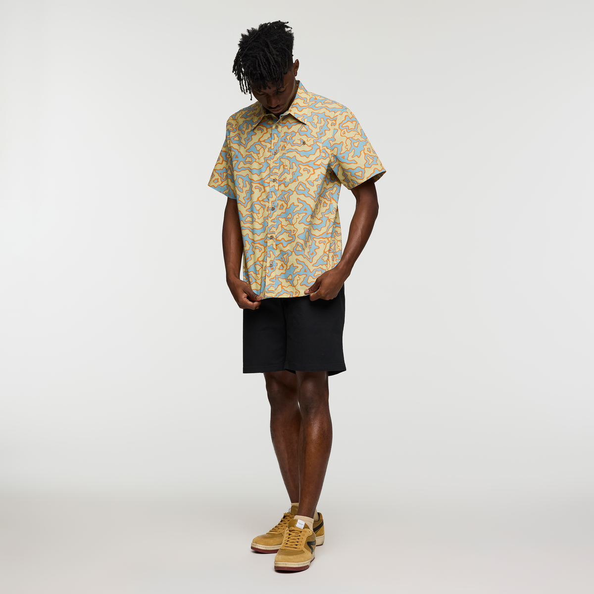 Estival Button Up Shirt - Print - Men's - Image 17