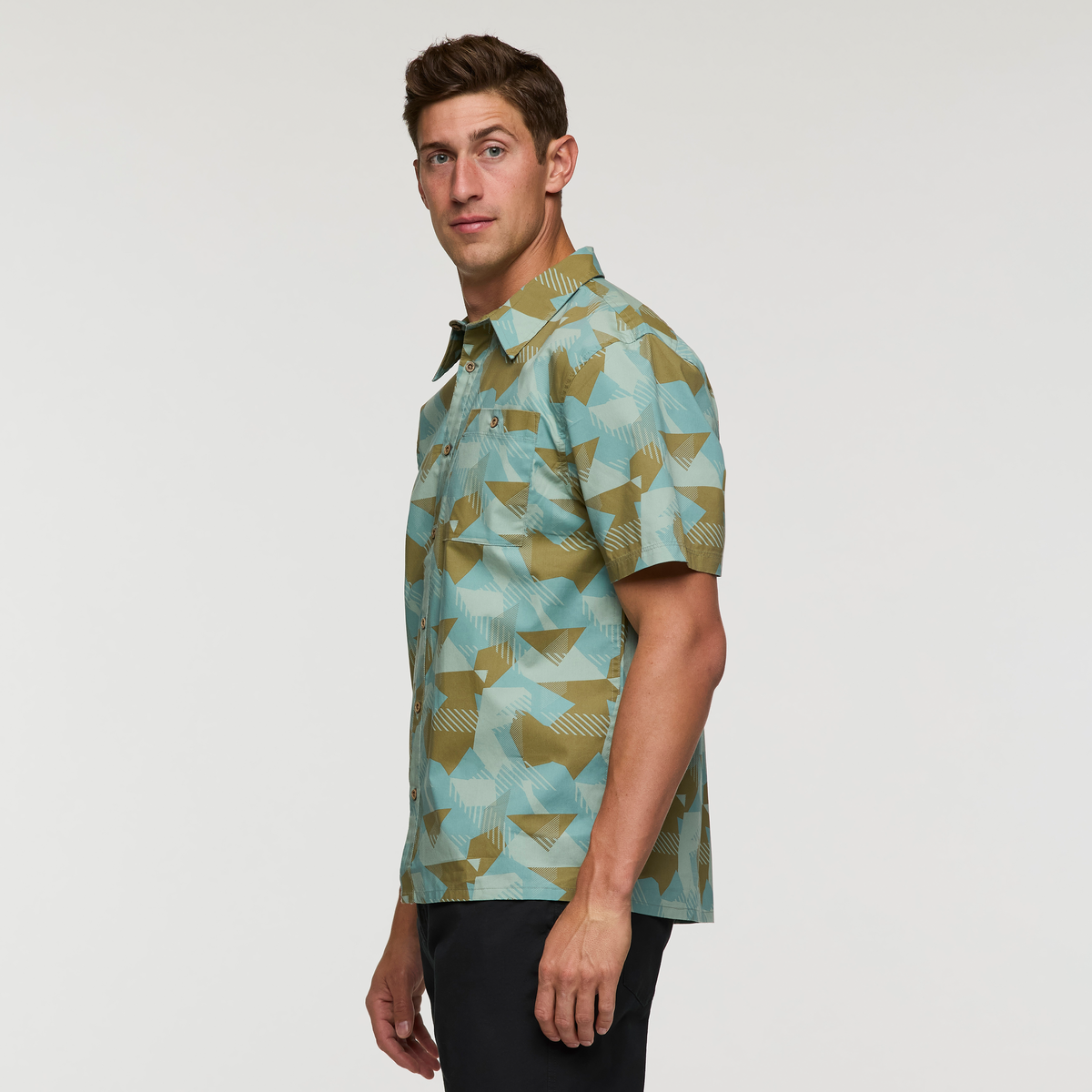 Estival Button Up Shirt - Print - Men's - Image 26