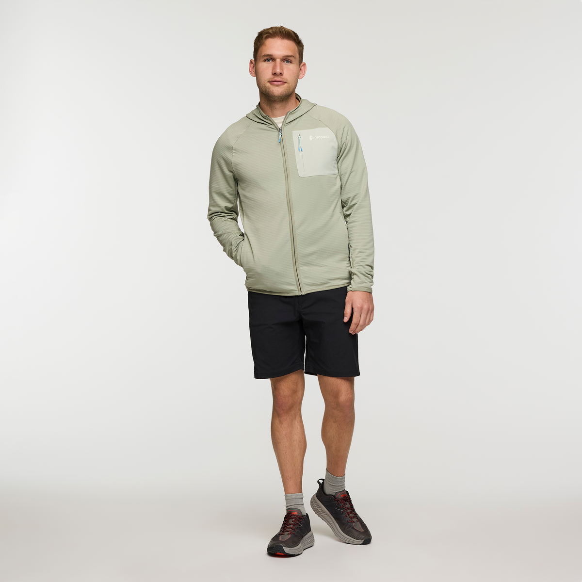 Alternative view of Otero Fleece Full-Zip Hooded Jacket - Men's
