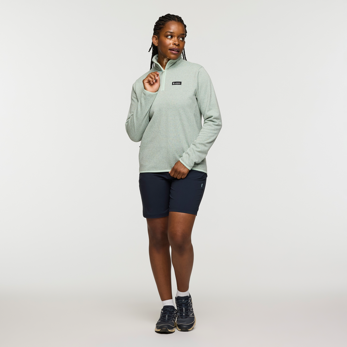 Alternative view of Envo Fleece Quarter-Zip Pullover - Women's