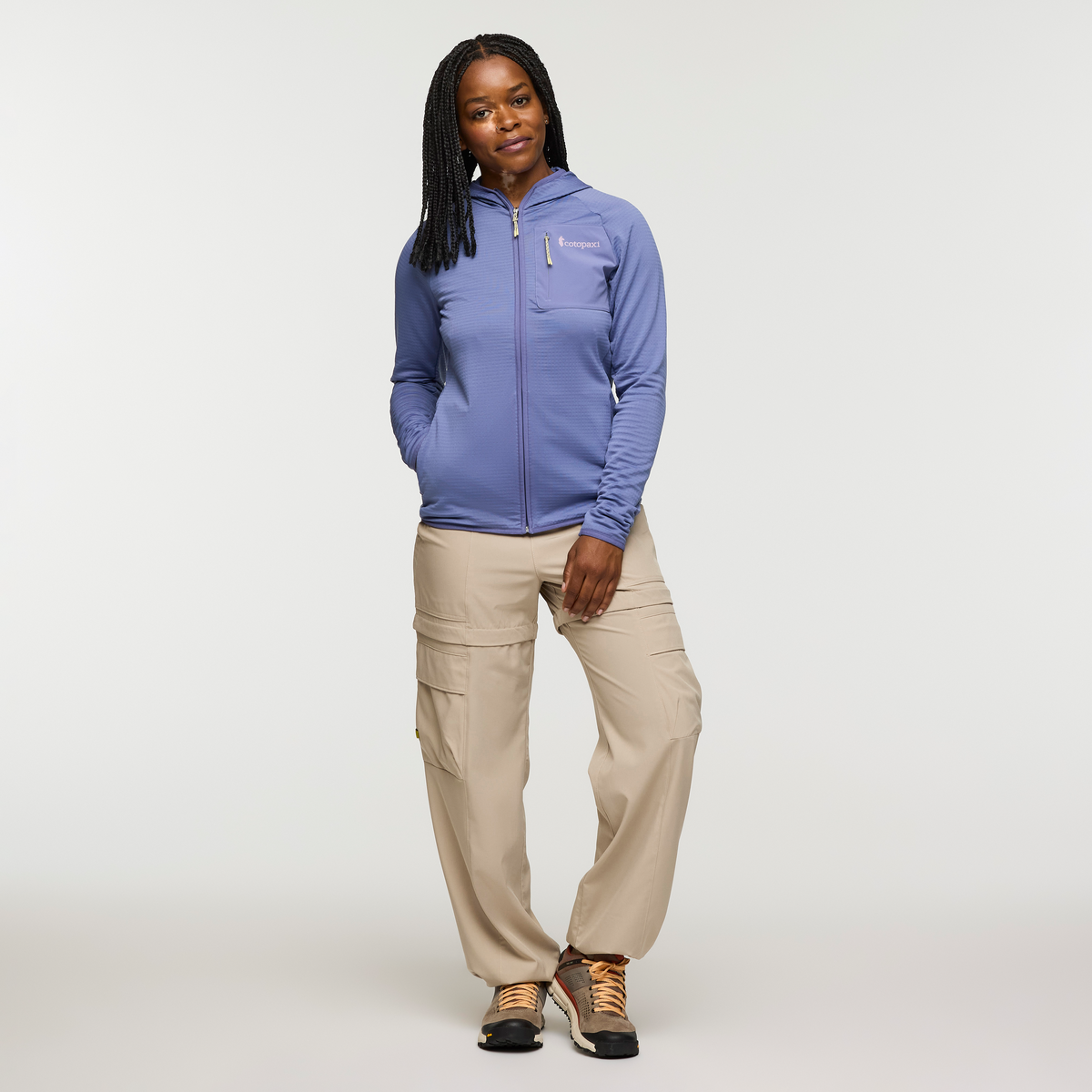 Alternative view of Otero Fleece Full-Zip Hooded Jacket - Women's