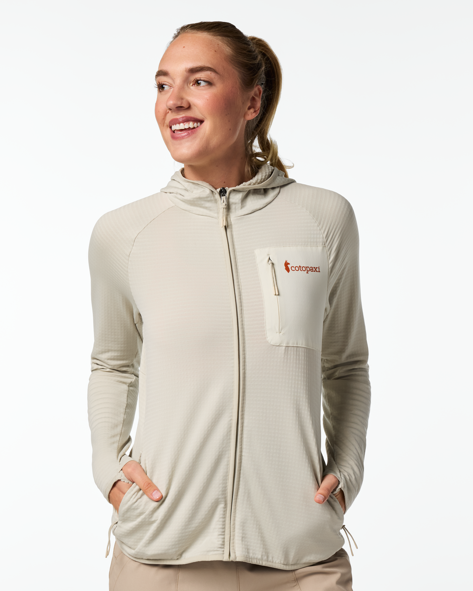 Alternative view of Otero Fleece Full-Zip Hooded Jacket - Women's