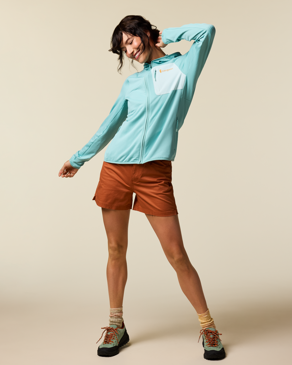 Alternative view of Otero Fleece Full-Zip Hooded Jacket - Women's