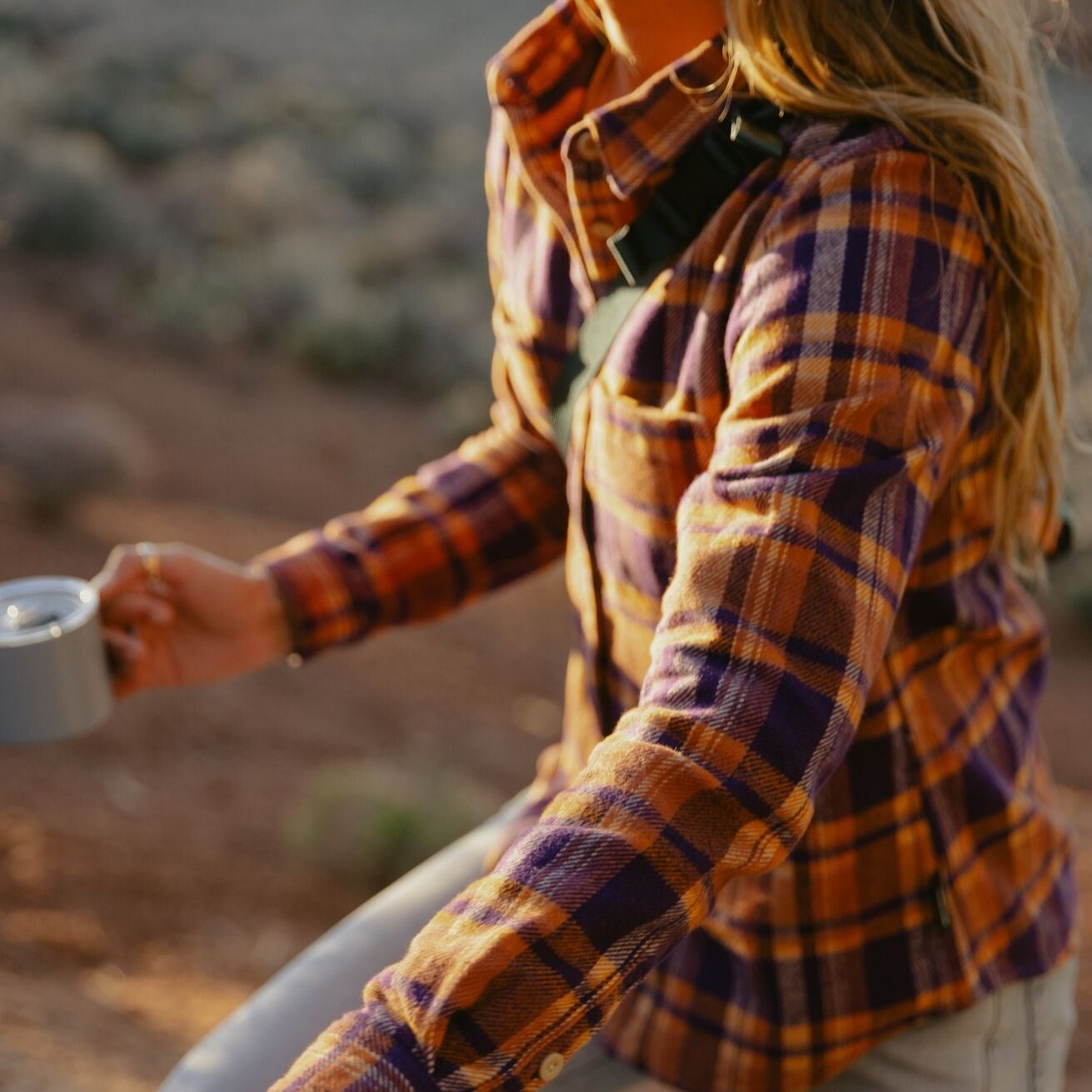 Mero Organic Flannel Shirt - Women's - Image 23