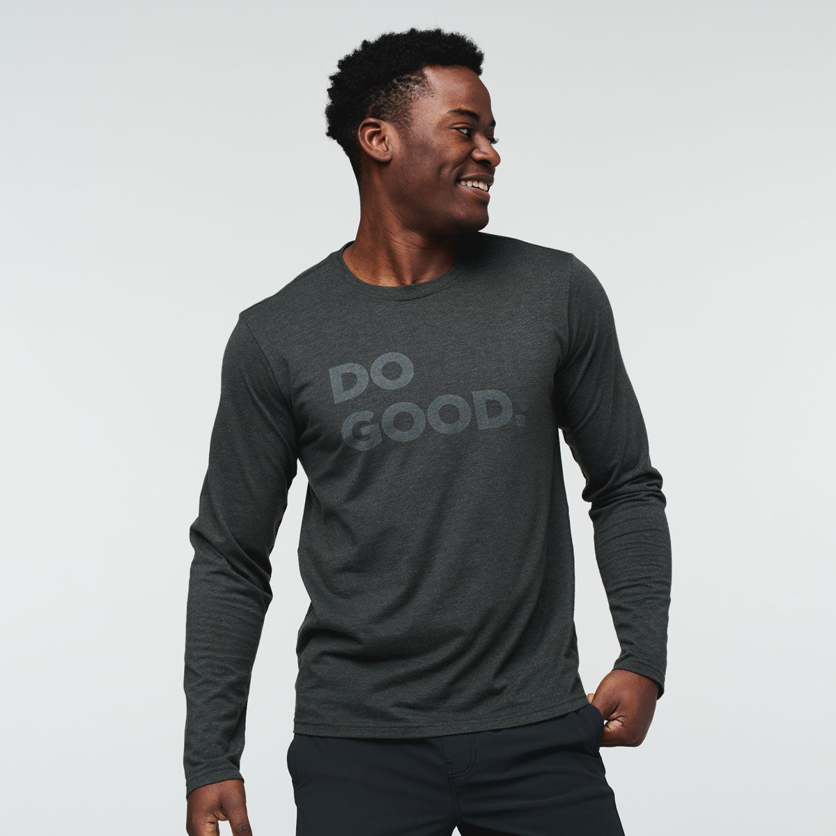Alternative view of Do Good Long-Sleeve T-Shirt - Men's