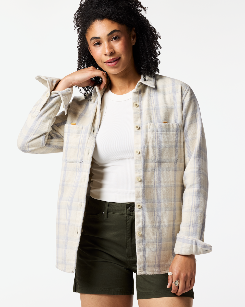 Mero Organic Flannel Shirt - Women's - Image 8