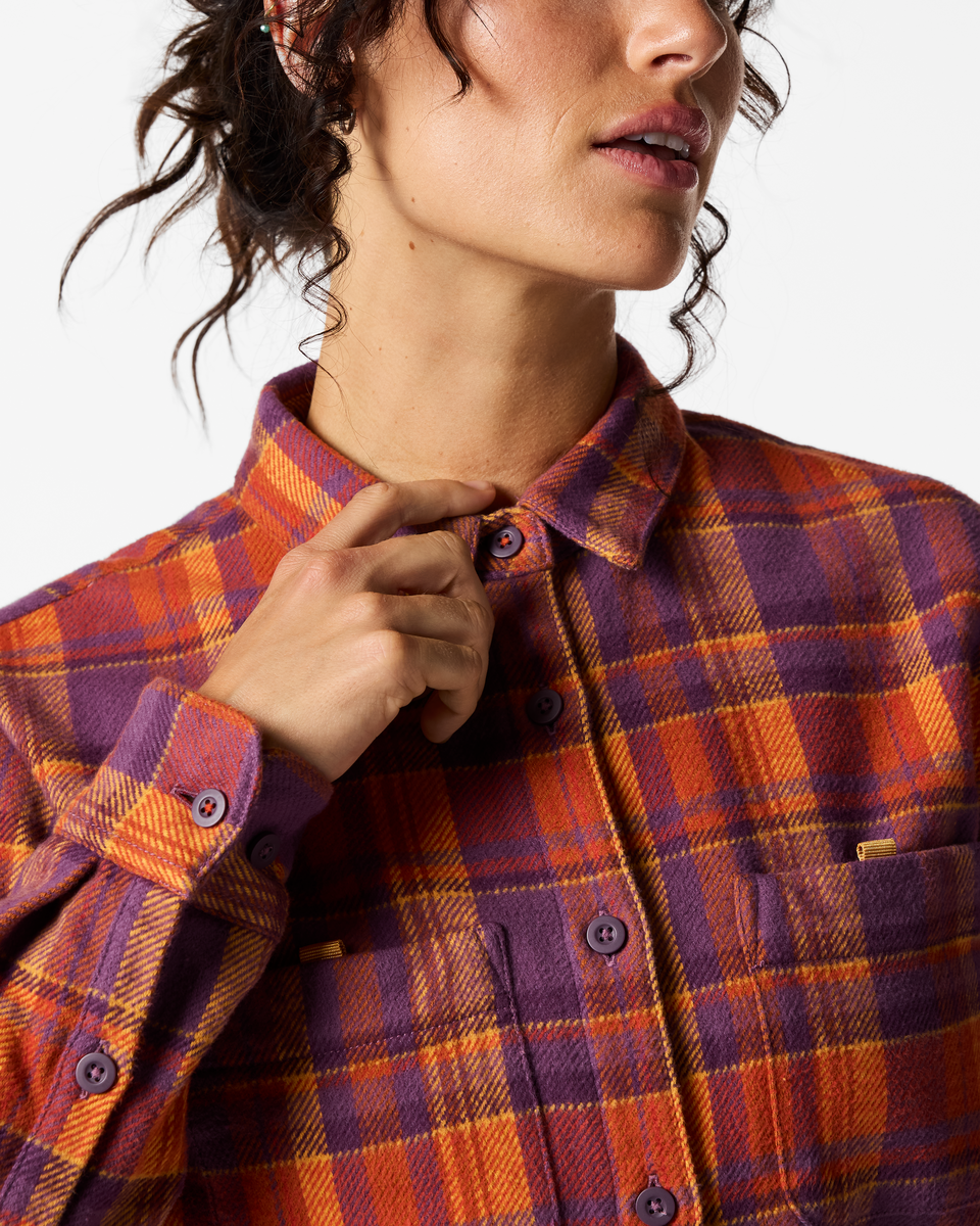Mero Organic Flannel Shirt - Women's - Image 19