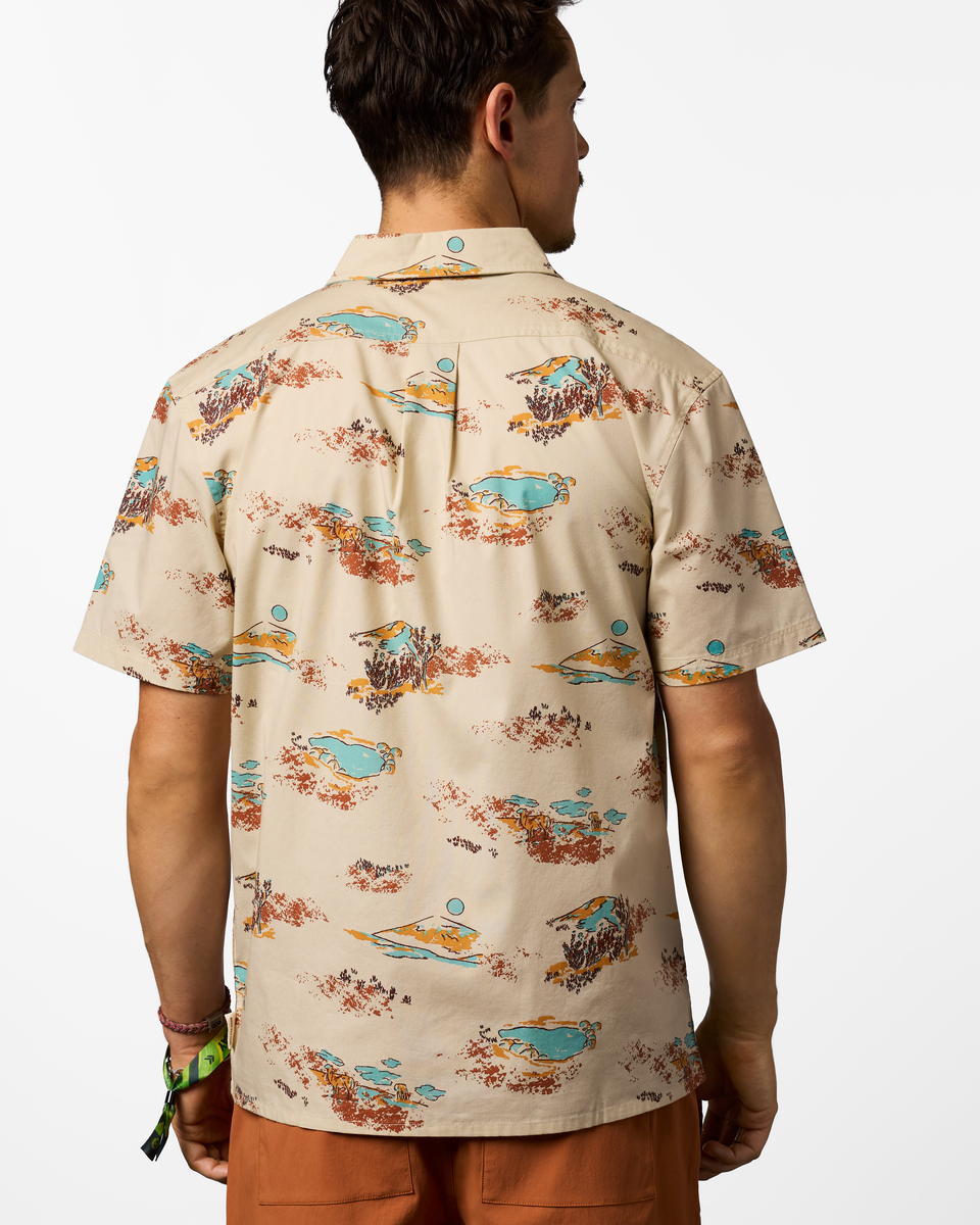 Estival Button Up Shirt - Print - Men's - Image 3