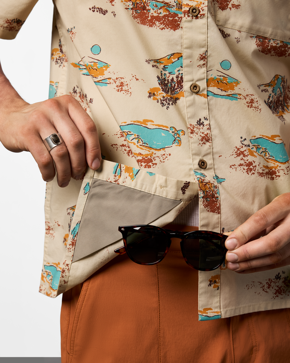 Estival Button Up Shirt - Print - Men's - Image 5