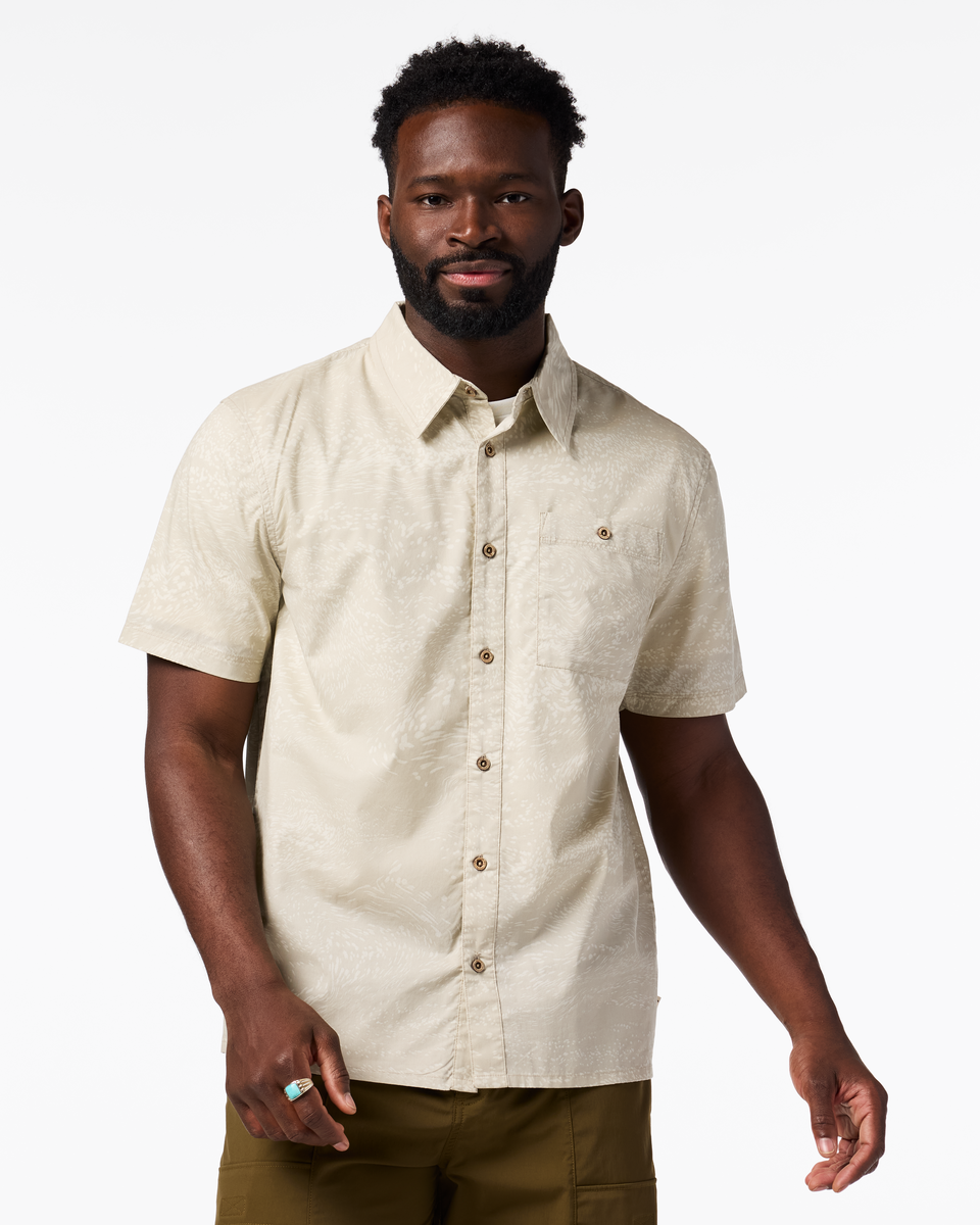 Estival Button Up Shirt - Print - Men's - Image 10