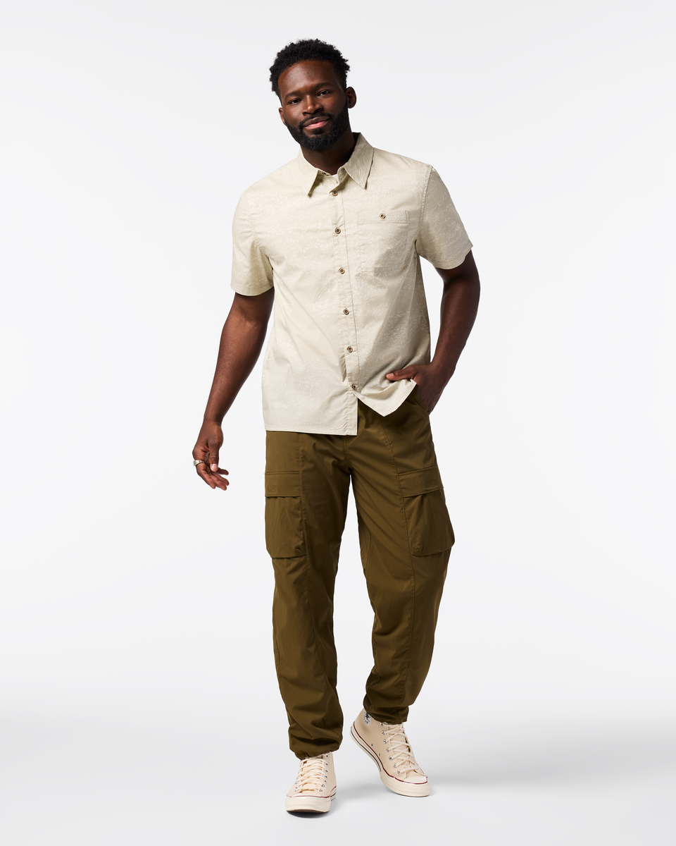 Estival Button Up Shirt - Print - Men's - Image 11