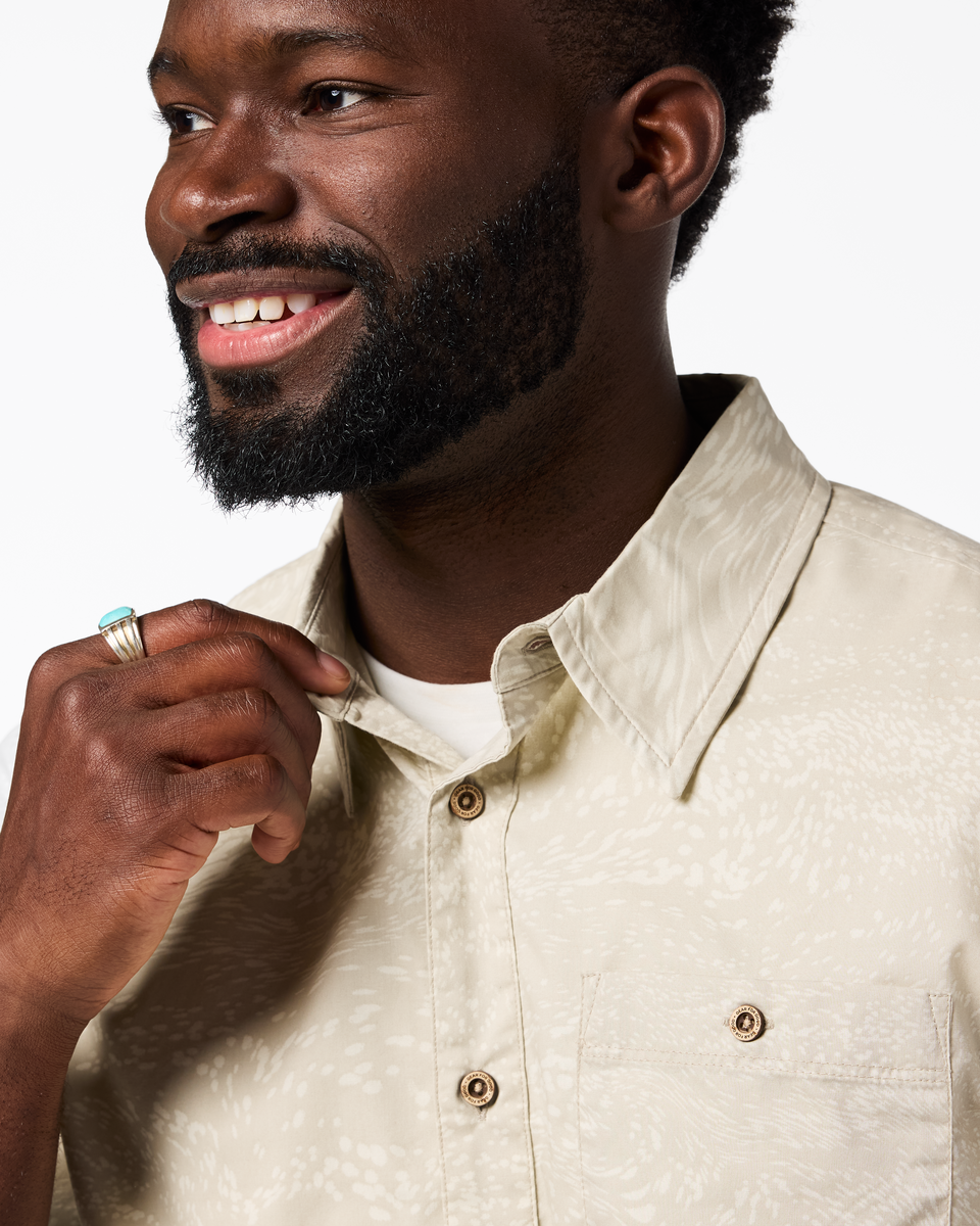 Estival Button Up Shirt - Print - Men's - Image 13