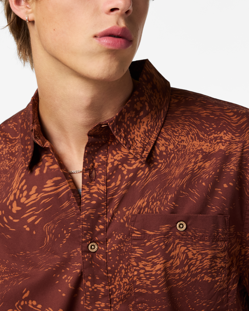 Estival Button Up Shirt - Print - Men's - Image 20