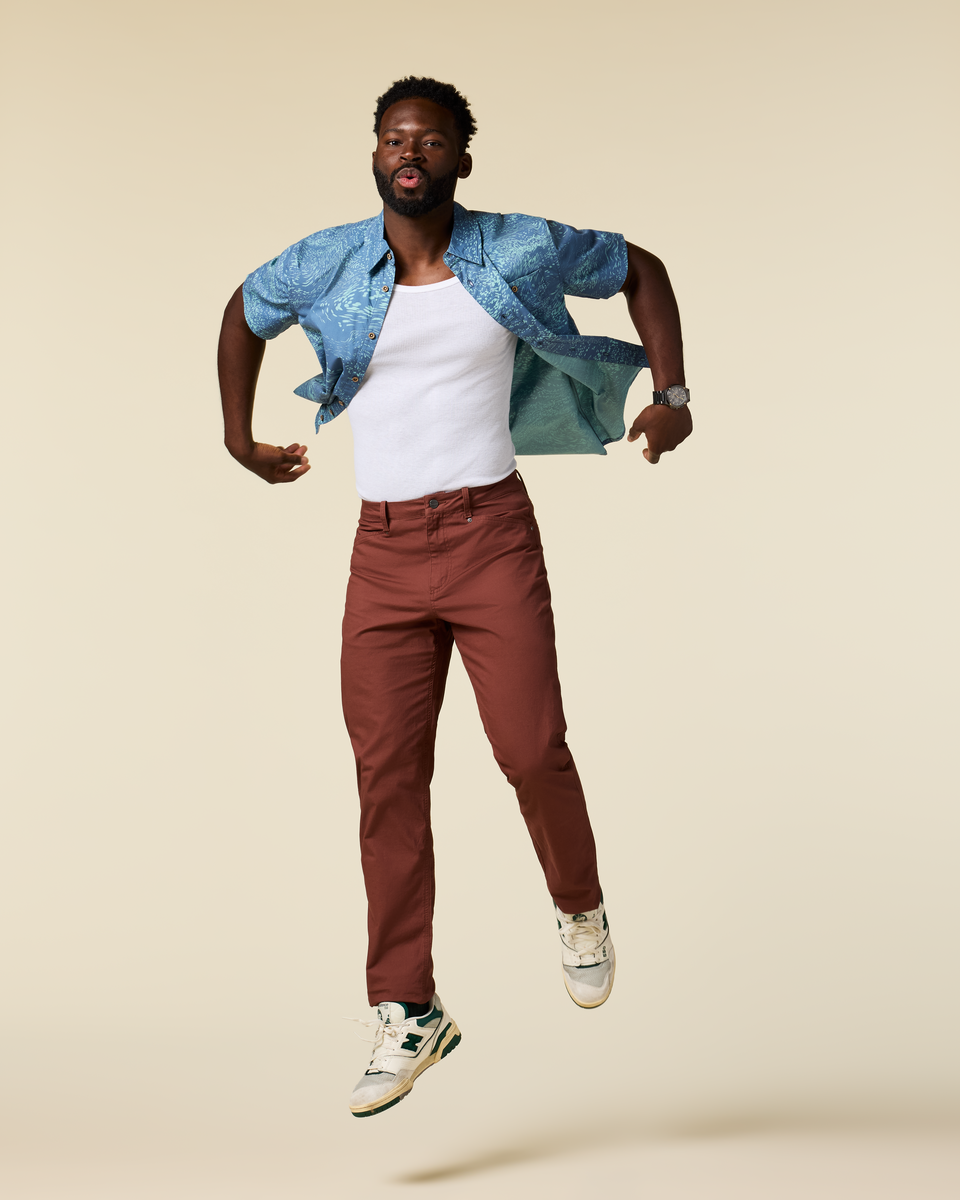 Estival Button Up Shirt - Print - Men's - Image 29